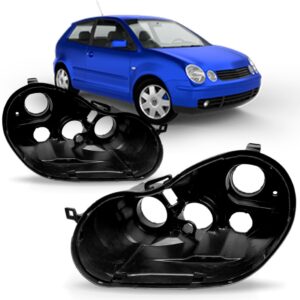 Carcaça Farol Polo 2003 A 2006 Lado Direito