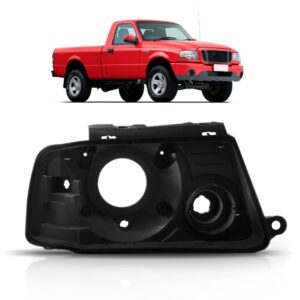 Carcaça Farol Dianteiro Ranger 2005 2006 2007 2008 2009 Lado Direito