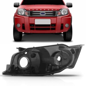 Reparo Carcaça Farol Dianteiro Ecosport 08 2009 10 11 2012. Lado Esquerdo