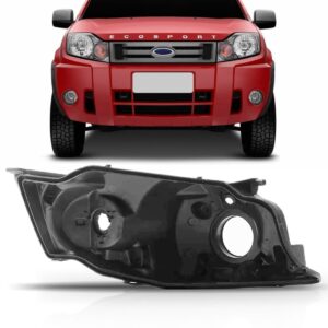 Reparo Carcaça Farol Dianteiro Ecosport 08 2009 10 11 2012. Lado Direito