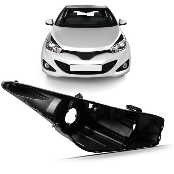 Carcaça Farol Hb20 2012 A 2016 Lado Direito
