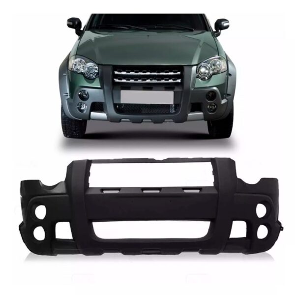 Parachoque Dianteiro Palio Locker/adventure 2008 A 2012 Preto