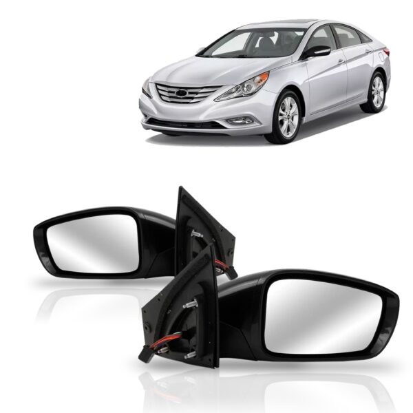 Retrovisor Sonata 2011 A 2014 Eletrico Retratil Com Pisca Lado Esquerdo