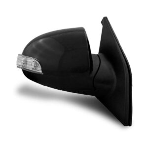 Retrovisor Picanto 2008 A 2009 Preto Elétrico C/ Pisca Lado Direito