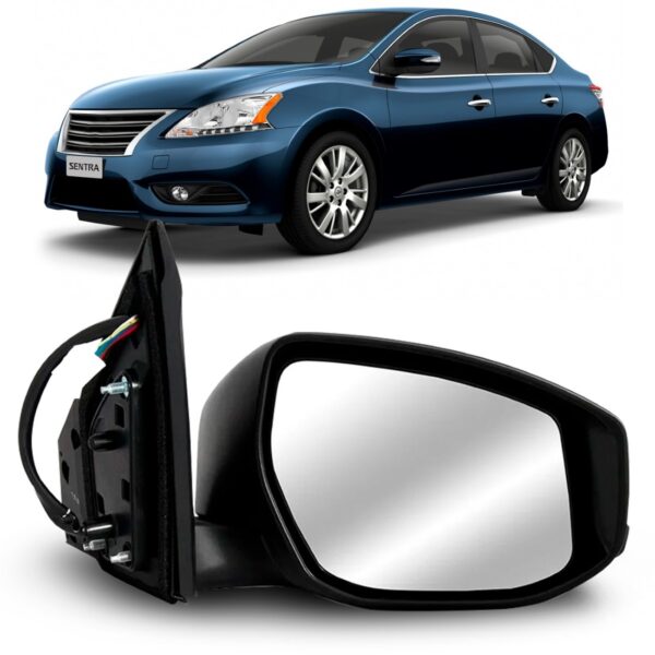 Retrovisor Sentra 2014 A 2016 Eletrico C/pisca Primer Ld
