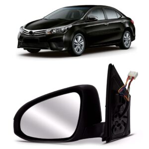 Retrovisor Corolla 14 A 2019 Retrátil Elétrico C/ Sinaleira Lado Esquerdo