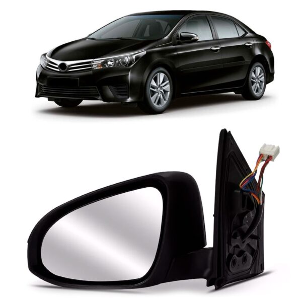 Retrovisor Corolla 14 A 2019 Retrátil Elétrico C/ Sinaleira Lado Esquerdo