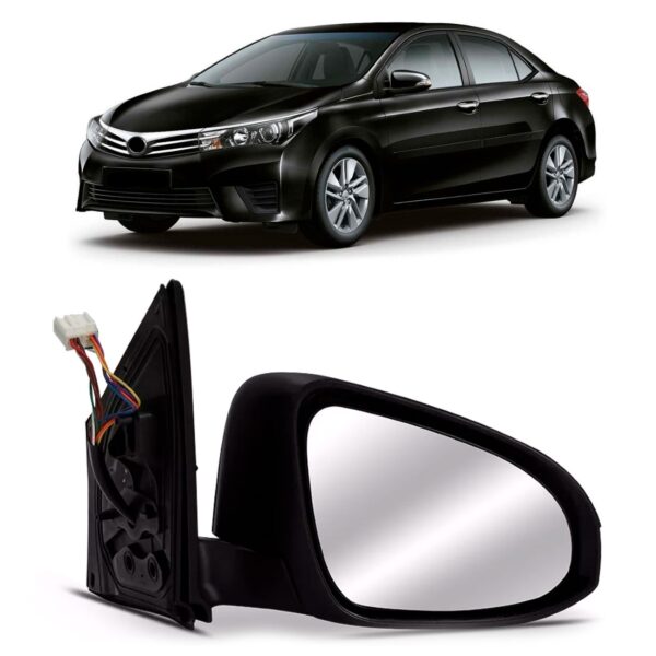 Retrovisor Corolla 14 A 2019 Retrátil Elétrico C/ Sinaleira Lado Direito