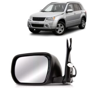 Retrovisor Grand Vitara 2008 2009 10 11 2012 Elétrico Preto Lado Esquerdo