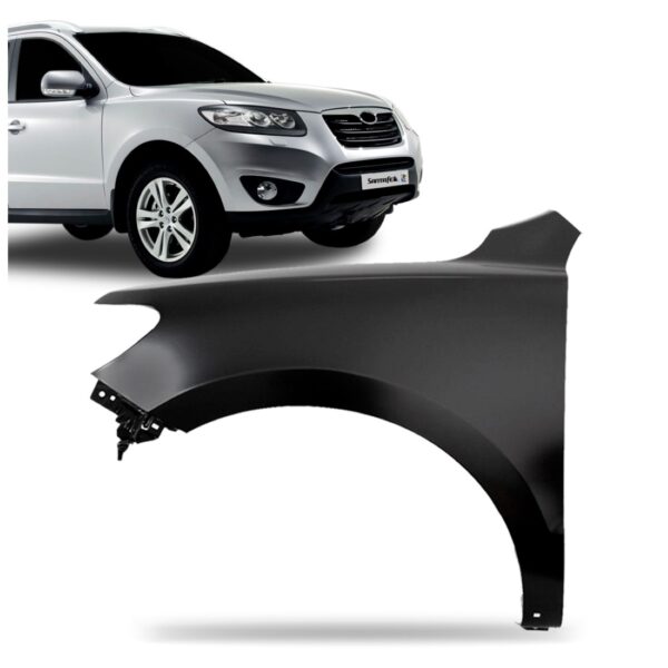 Paralama Santa Fé 2011 2012 2013 Sem Furo Lado Esquerdo