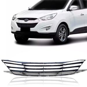 Grade Parachoque Ix35 2010 A 2013 Central S/ Friso 1a Linha Preto