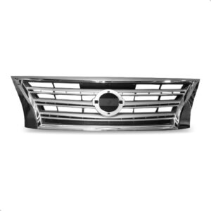 Tela Frontal Dianteira Nissan Sentra 14 15 Cromada Com Cinza Cromada/cinza