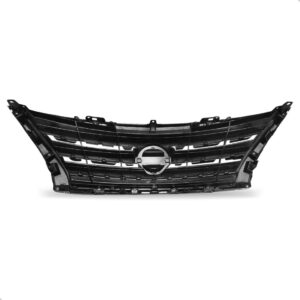 Tela Frontal Dianteira Nissan Sentra 14 15 Cromada Com Cinza Cromada/cinza