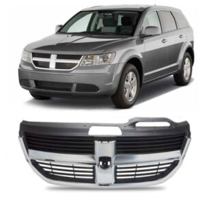 Grade Radiador Journey 2009 A 2011 Preta C/moldura 1a Linha