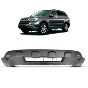 Spoiler Parachoque Dianteiro Crv Inferior 2007 2008 2009 Cinza-escuro Cinza-escuro