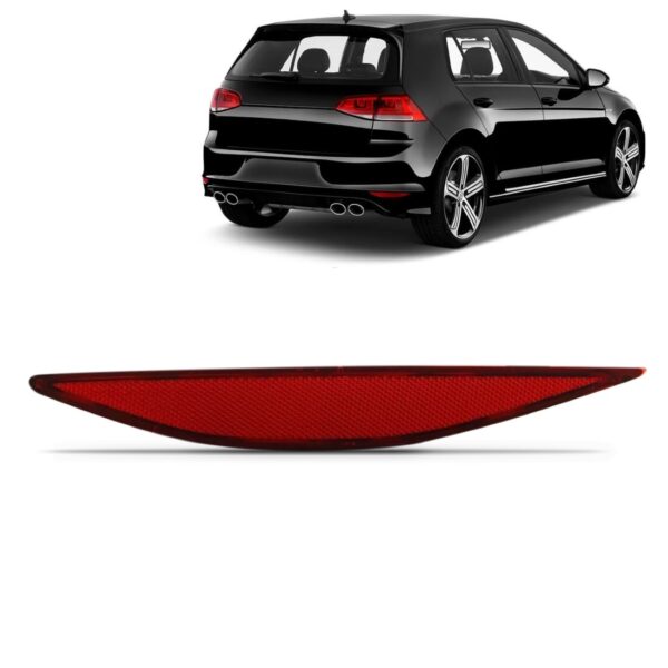 Refletor Parachoque Traseiro Golf 2014 2015 2016 2017 Novo Lado Direito
