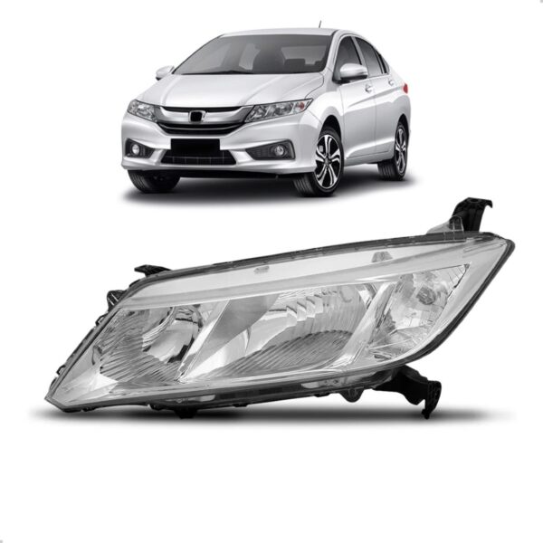 Farol Para Honda City 2014 2015 2016 Manual 1ª Linha Esquerdo/motorista