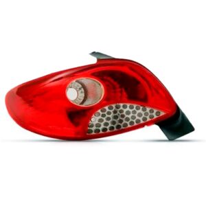 Sinaleira Traseira Peugeot 207 2011 2012 Vermelha Ré Branca Lado Direito