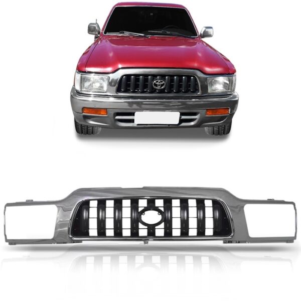 Grade Radiador Hilux Srv 2002 2003 2004 1a Linha