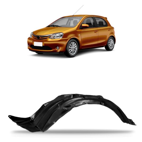 Protetor Caixa De Roda Dianteiro Etios 2012 2013 2014 2015 Lado Esquerdo