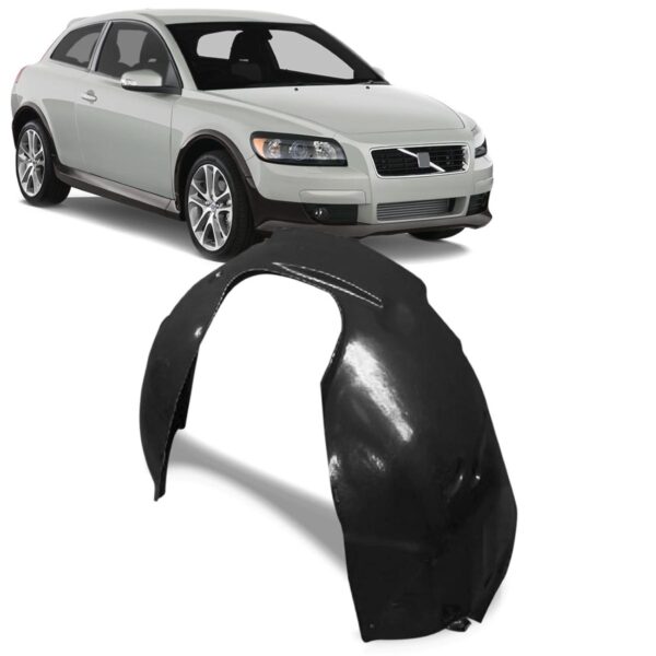 Protetor Caixa De Roda Dianteiro Para Volvo C30 2008 09 2010 Lado Direito