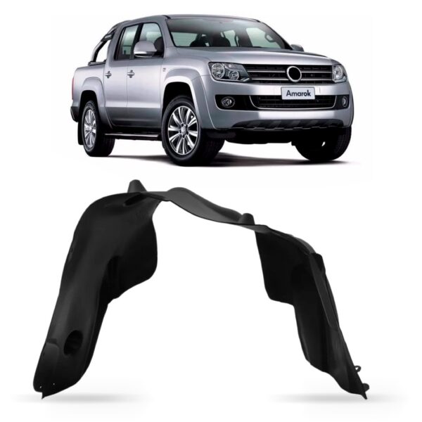 Protetor Caixa De Roda Dianteiro Amarok 2010 2011 2012 2014 Lado Direito