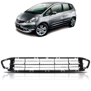 Grade Inferior Central Honda Fit 2009 10 Á 2012 1a Linha - Preto