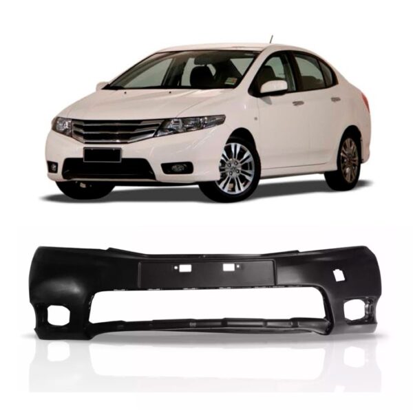 Envolvente Dianteiro Para Honda City 2012 2013 2014 Novo Preto