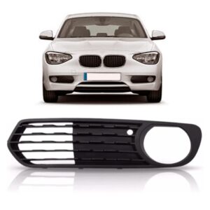 Moldura Milha Auxiliar Bmw Serie 1 2012 2013 2014 2015 2016 Lado Esquerdo
