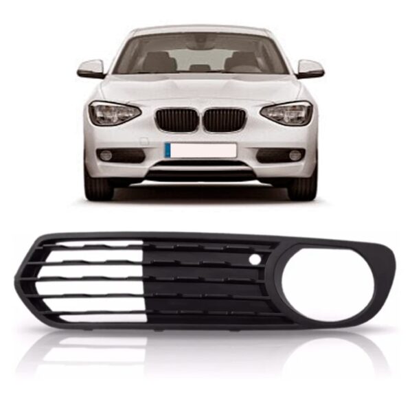 Moldura Milha Auxiliar Bmw Serie 1 2012 2013 2014 2015 2016 Lado Esquerdo
