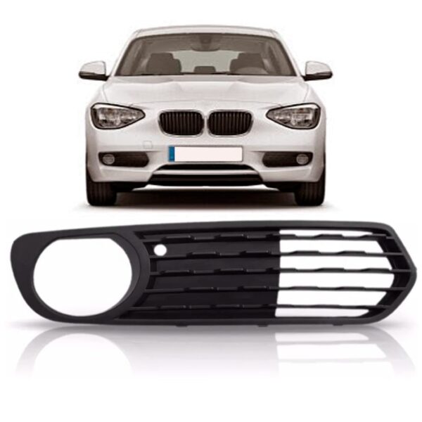 Moldura Milha Auxiliar Bmw Serie 1 2012 2013 2014 2015 2016 Lado Direito