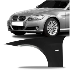 Paralama Bmw S3 2006 2007 2008 2009 2010 2011 Com Furo Seta Lado Esquerdo