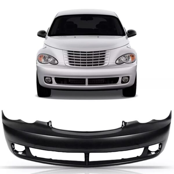 Parachoque Dianteiro Pt Cruiser 2007 A 2010 C/furo Novo Preto