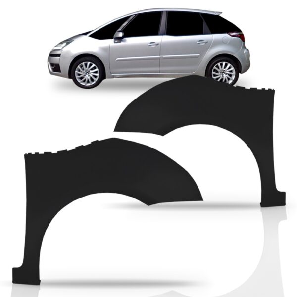 Paralama C4 Picasso 2008 2009 2010 2011 2012 Lado Esquerdo