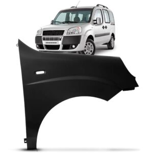 Paralama Doblo 2009 A 2016 Com Furo Emblema Lado Direito