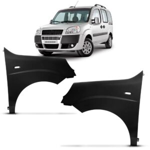 Paralama Doblo 2009 A 2016 Com Furo Emblema Lado Direito