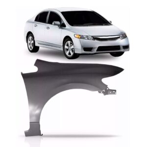 Paralama Civic 2006 A 2011 S/furo Combustivel Direito