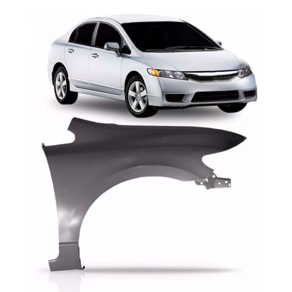 Paralama Civic 2006 A 2011 S/furo Combustivel Direito