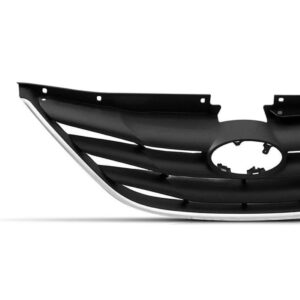 Grade Radiador Sonata 11 A 13 Preta Moldura Inferior1a Linha