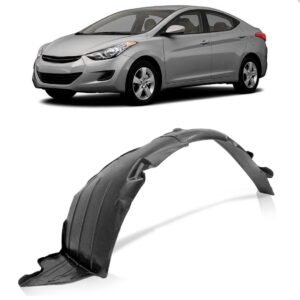 Protetor Caixa De Roda Elantra 2011 2012 2013 Parabarro Lado Direito