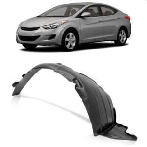 Protetor Caixa De Roda Elantra 2011 2012 2013 Parabarro Lado Esquerdo