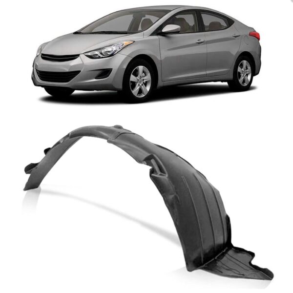 Protetor Caixa De Roda Elantra 2011 2012 2013 Parabarro Lado Esquerdo