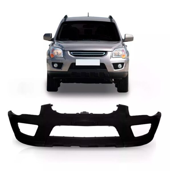 Parachoque Dianteiro Sportage 2009 A 2010 Novo Preto
