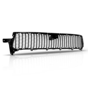 Grade Central Parachoque Outlander 2010 A 2013 1a Linha Preto