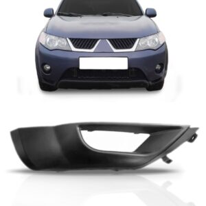 Saia Spoiler Dianteiro Outlander 2007 2008 2009 Lateral Lado Esquerdo