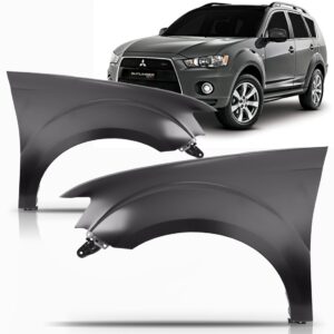 Paralama Outlander 2011 2012 2013 Sem Furo Lado Esquerdo