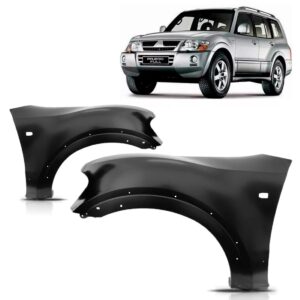 Paralama Pajero Full 2001 2002 03 04 2005 20067 2007 C/ Furo Lado Esquerdo