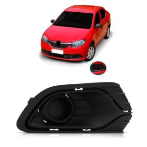 Moldura Milha Auxiliar Logan 2014 2015 2016 Sem Furo Lado Direito