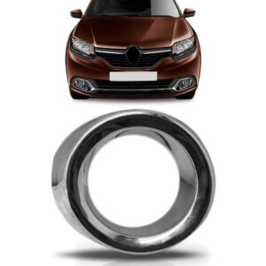 Moldura Farol Milha Logan 2014 2015 2016 2017 2018 Cromado Lado Direito