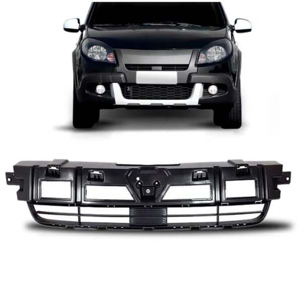 Tela Frontal Sandero Stepway 2012 13 2014 Interno Preto